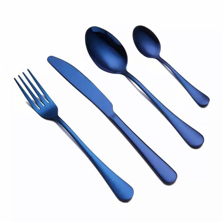 Cutlery Matis Ocean Blue - Set of 4 pieces