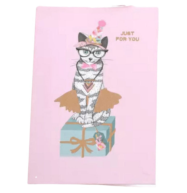 Greeting Cards - Cat & Gifts