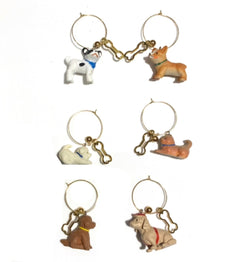 Glass Charms - Dogs