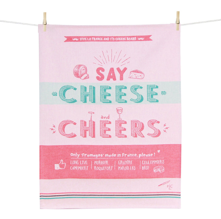 Kitchen Towel - Cheese & Cheers