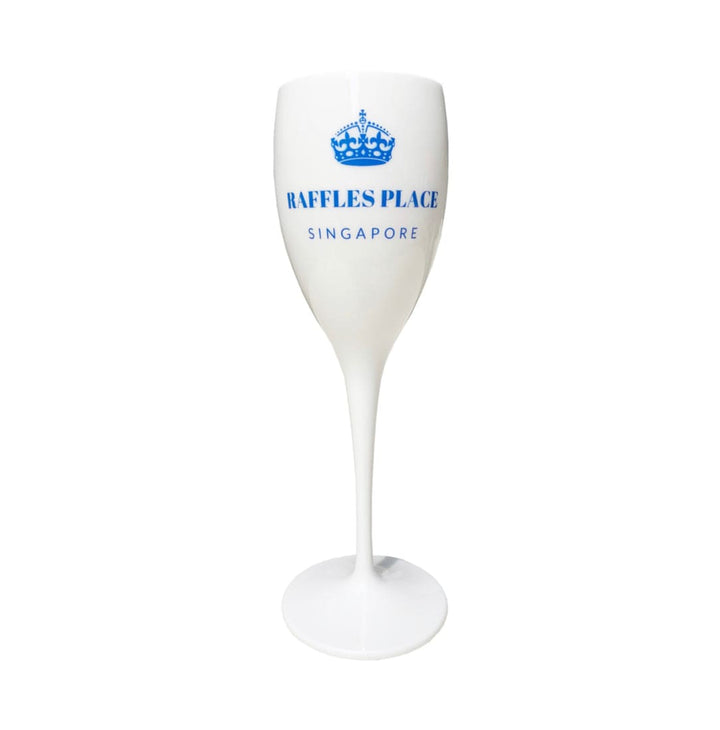 Singapore Districts Champagne Glass - Districts 1 to 6