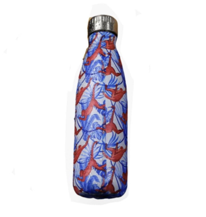 Water Bottle Monkey - Thermos Insulated