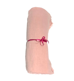 Gauze Table Runner Fiona - Pale Pink - 2 sizes