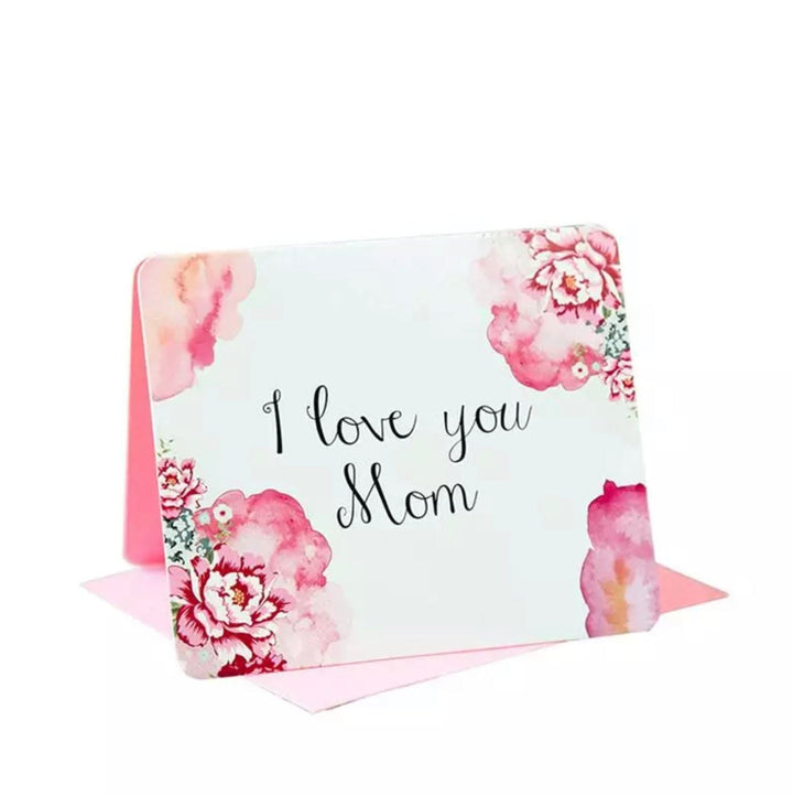 Mini Greeting  Cards - I love you Mom