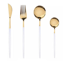 Cutlery Set Shiny  Rosie - Set of 4 pieces - Lemondeco