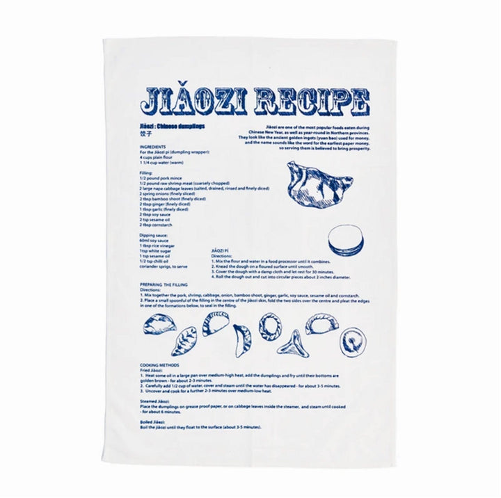 Kitchen Towel Jiaozi Recipe